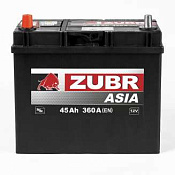 Аккумулятор Zubr Ultra Asia (45 Ah) L+ B24