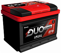 Аккумулятор DUO Power EFB (62 Ah) LB